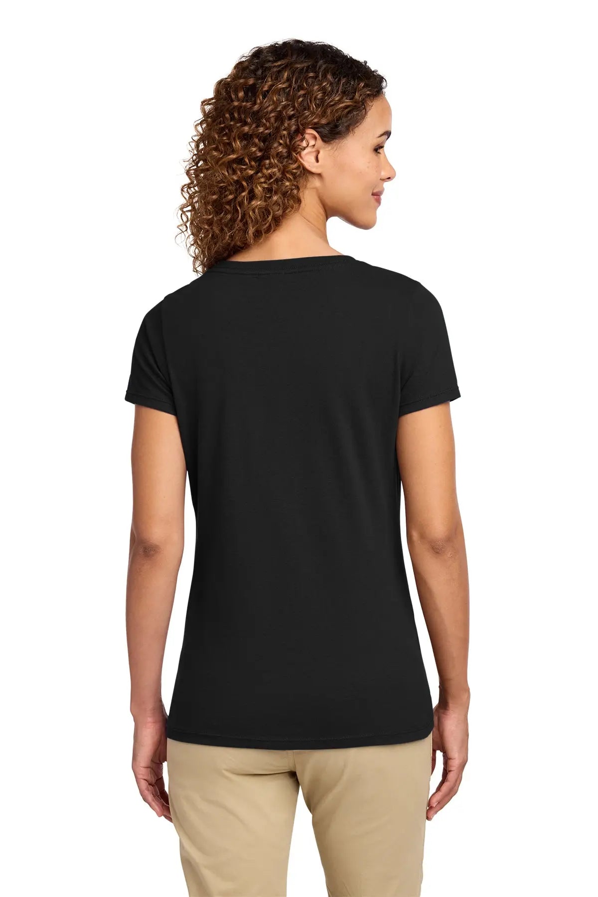 Port & Co™ Women's Fan Favorite™ V-Neck Tee #LPC450V