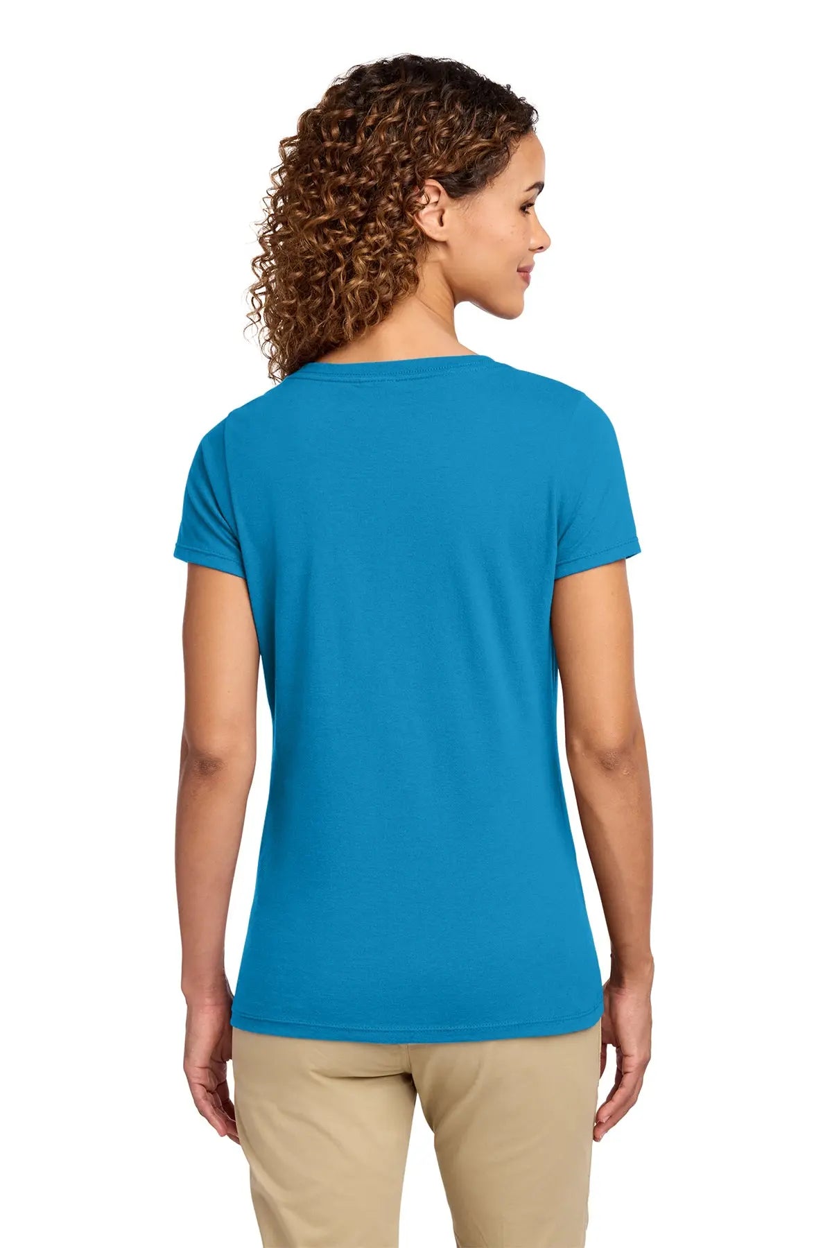 Port & Co™ Women's Fan Favorite™ V-Neck Tee #LPC450V