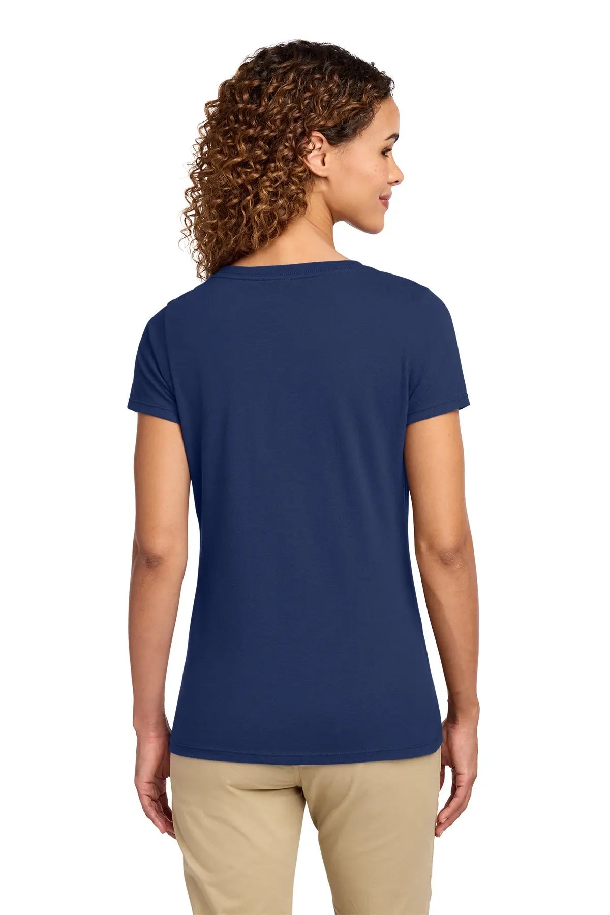 Port & Co™ Women's Fan Favorite™ V-Neck Tee #LPC450V