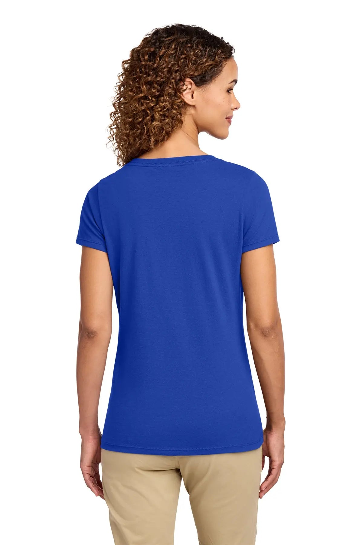 Port & Co™ Women's Fan Favorite™ V-Neck Tee #LPC450V