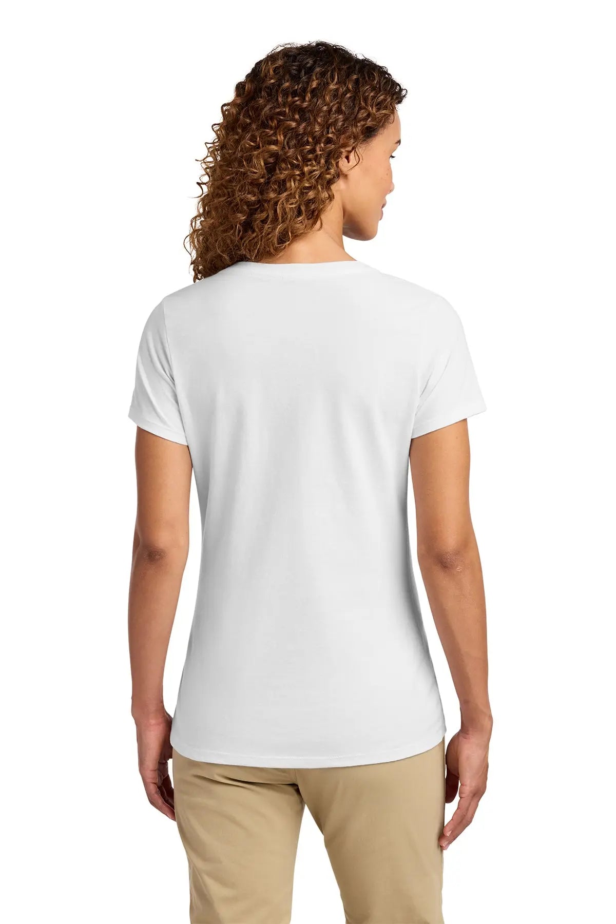 Port & Co™ Women's Fan Favorite™ V-Neck Tee #LPC450V
