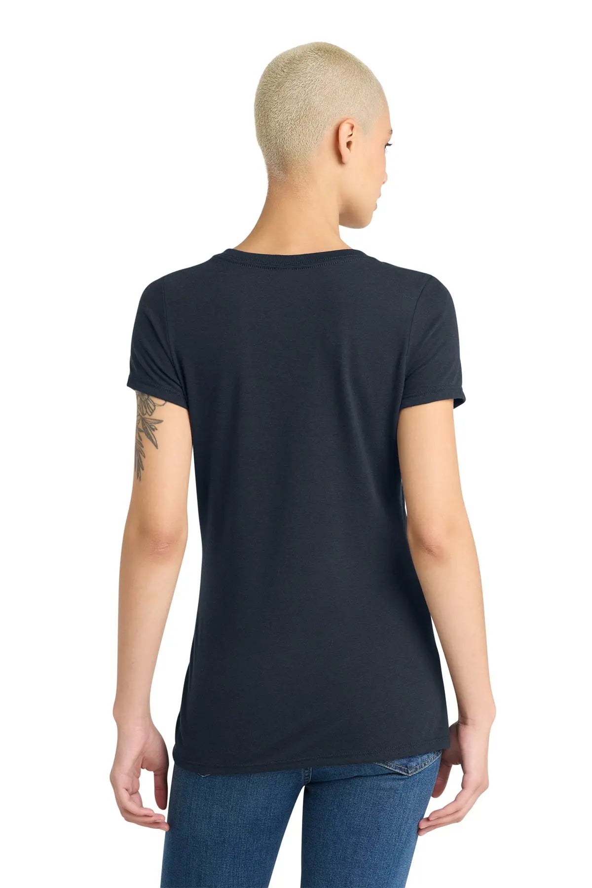 District® Women’s Perfect Tri® V-Neck Tee #DM1350L
