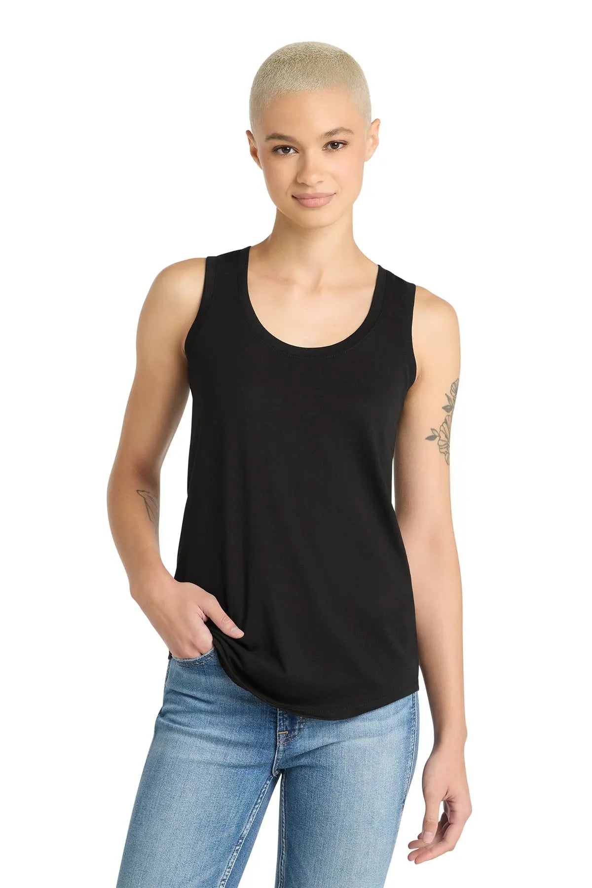 District® Women’s Perfect Tri® Racerback Tank #DM138L Game Over Merch