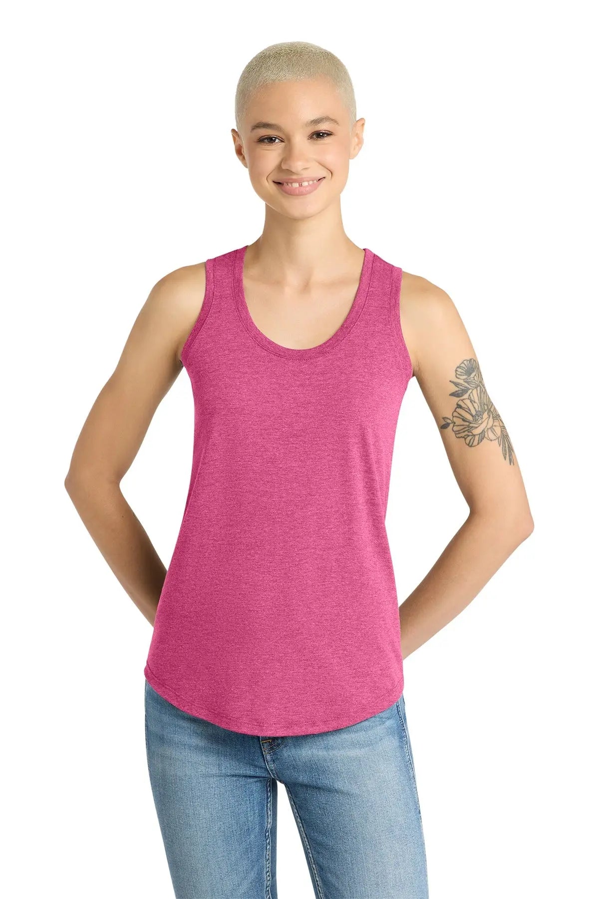 District® Women’s Perfect Tri® Racerback Tank #DM138L Game Over Merch