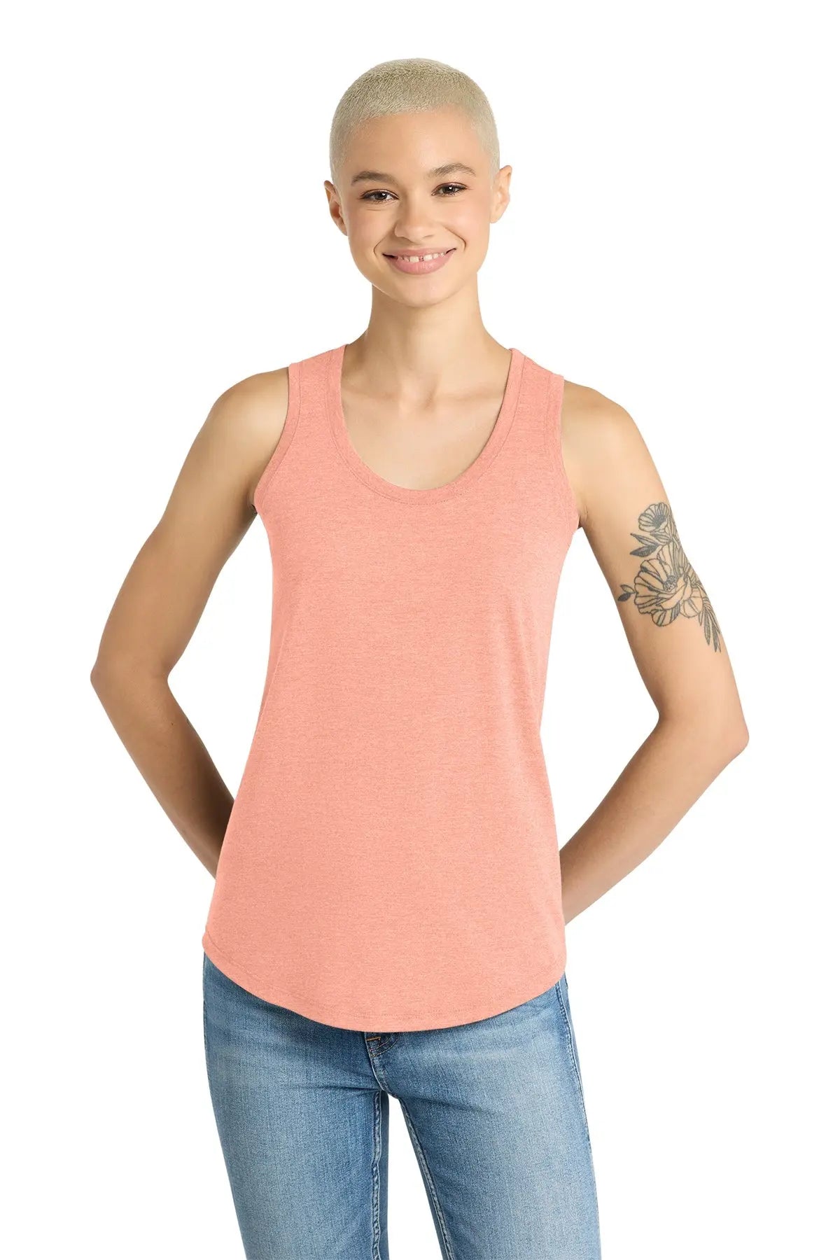 District® Women’s Perfect Tri® Racerback Tank #DM138L Game Over Merch