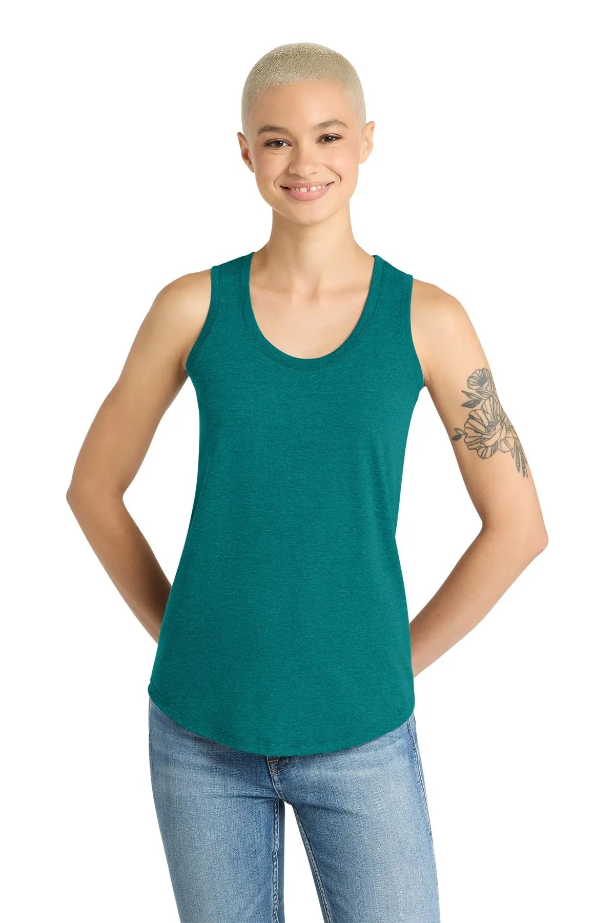 District® Women’s Perfect Tri® Racerback Tank #DM138L Game Over Merch