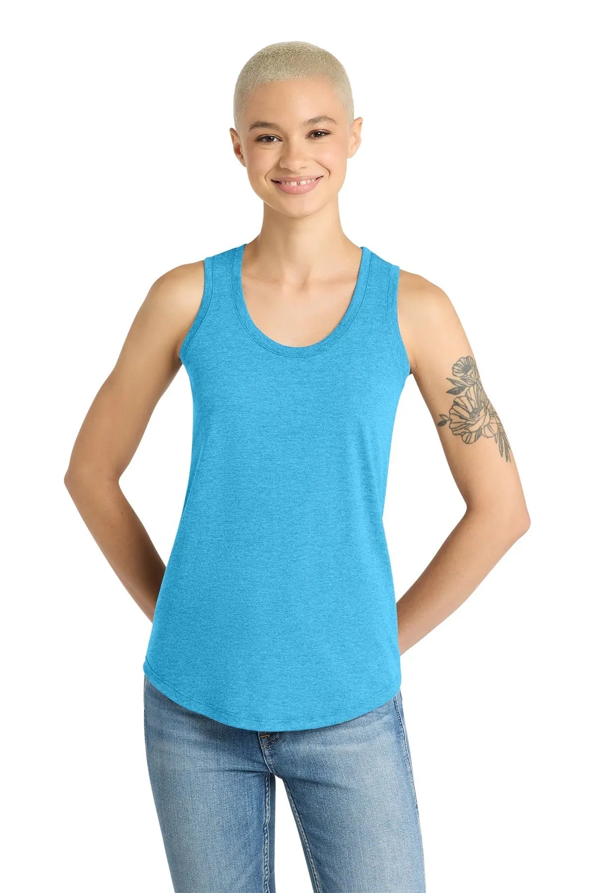 District® Women’s Perfect Tri® Racerback Tank #DM138L Game Over Merch