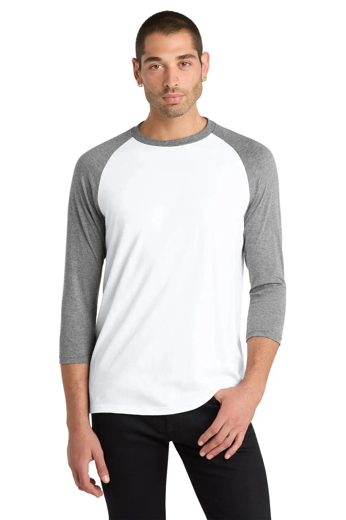 District® Perfect Tri® 3/4-Sleeve Raglan #DM136 Game Over Merch