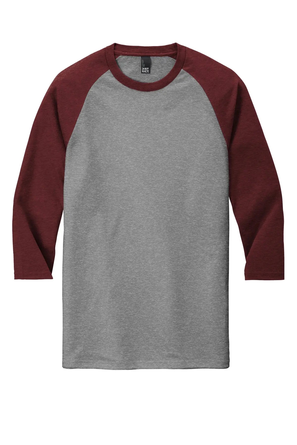 District® Perfect Tri® 3/4-Sleeve Raglan #DM136