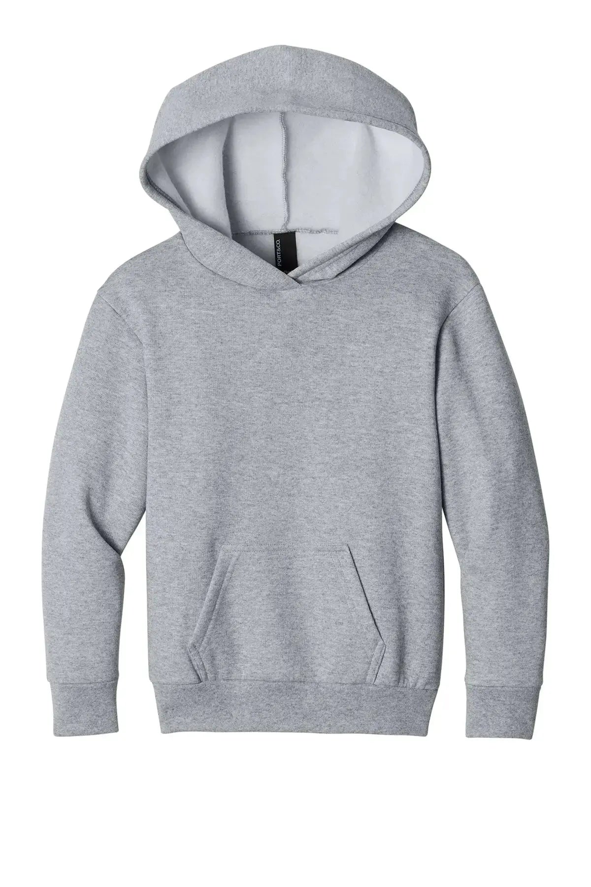 Port & Co™ Youth Easy Fleece Pullover Hooded Sweatshirt #PC68YH Game Over Merch