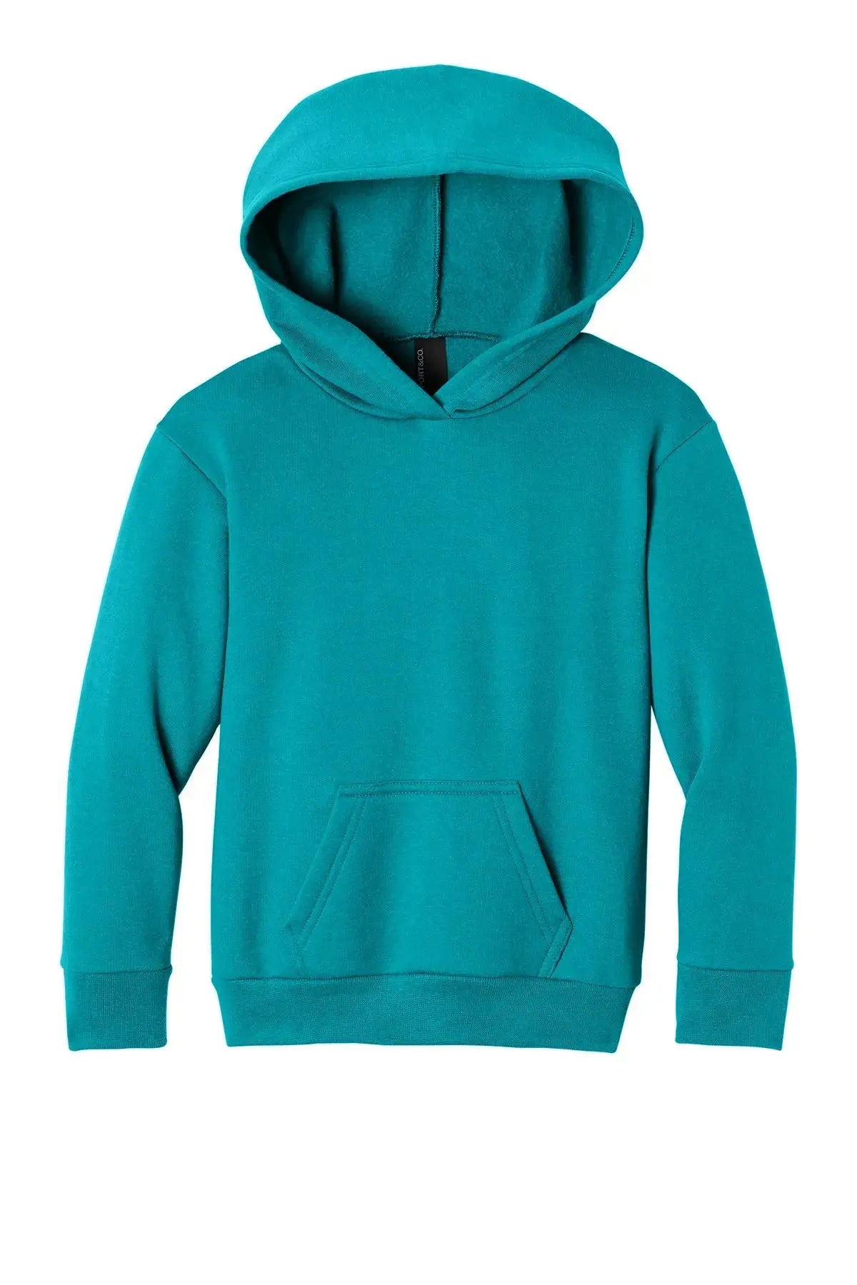Port & Co™ Youth Easy Fleece Pullover Hooded Sweatshirt #PC68YH Game Over Merch