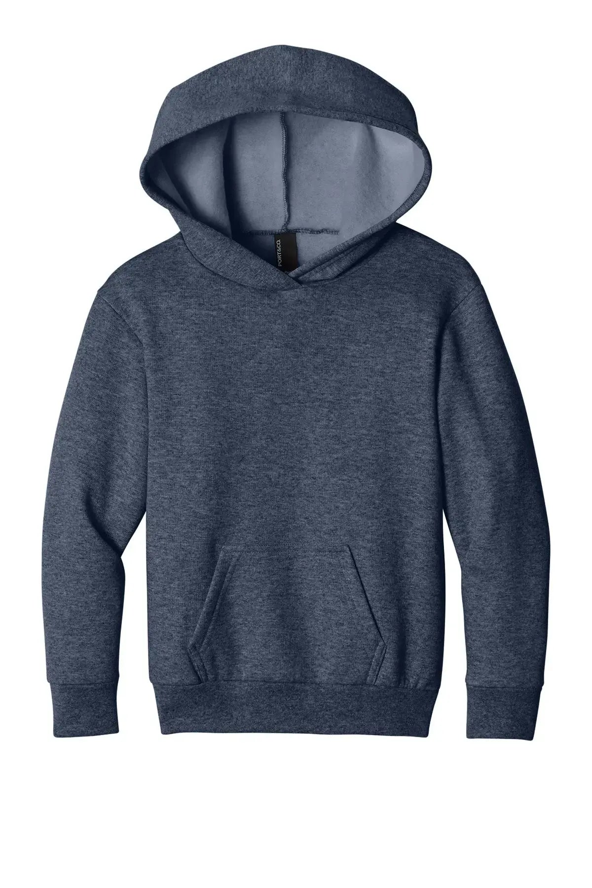 Port & Co™ Youth Easy Fleece Pullover Hooded Sweatshirt #PC68YH Game Over Merch
