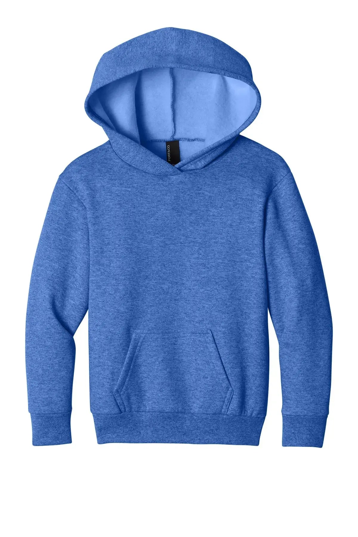 Port & Co™ Youth Easy Fleece Pullover Hooded Sweatshirt #PC68YH Game Over Merch
