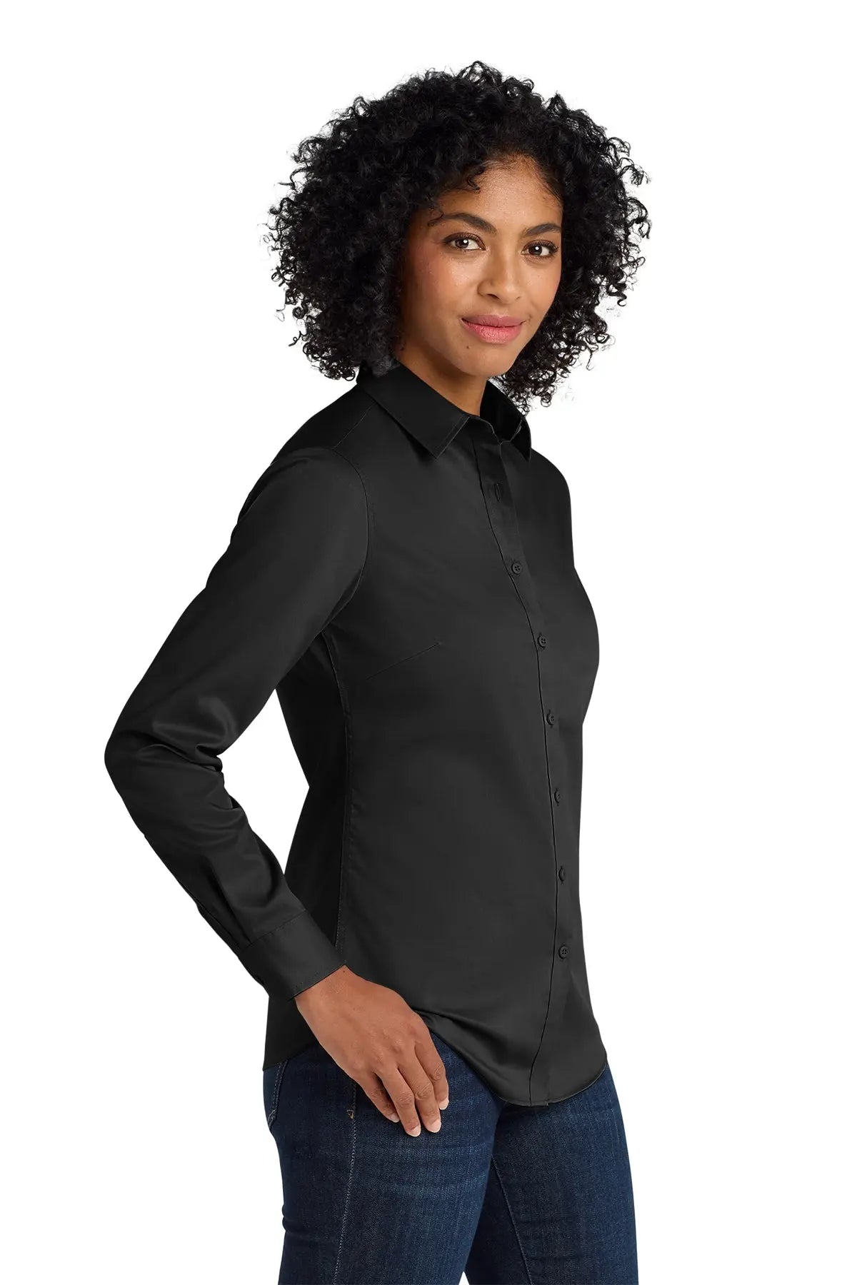 Port Authority® Women's SuperPro™ Twill Shirt #L663