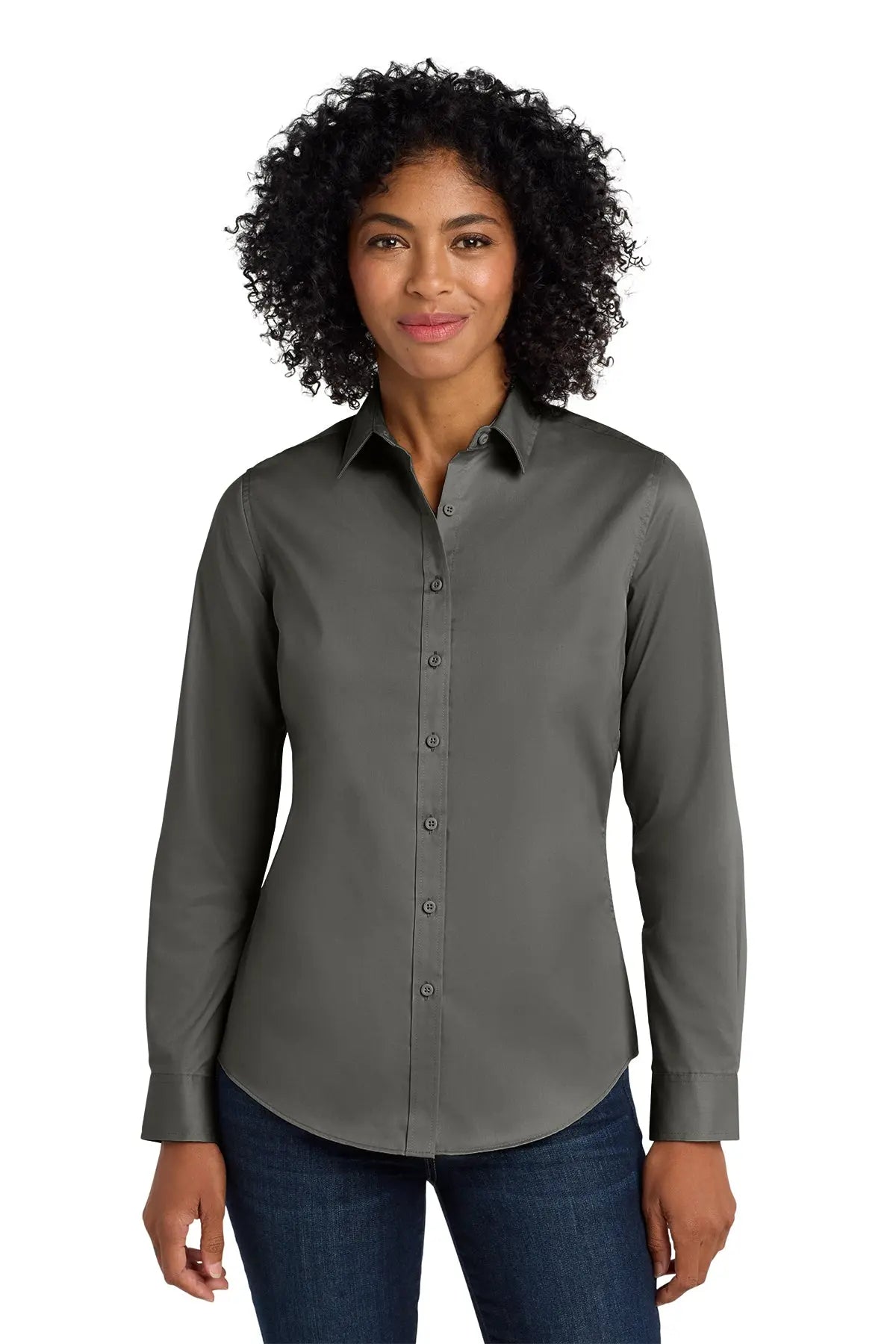 Port Authority® Women's SuperPro™ Twill Shirt #L663