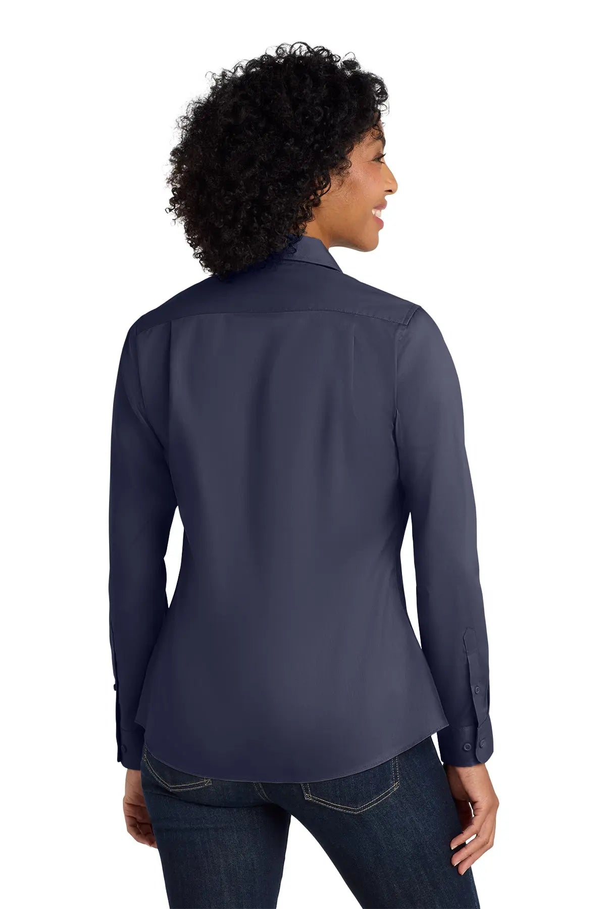 Port Authority® Women's SuperPro™ Twill Shirt #L663
