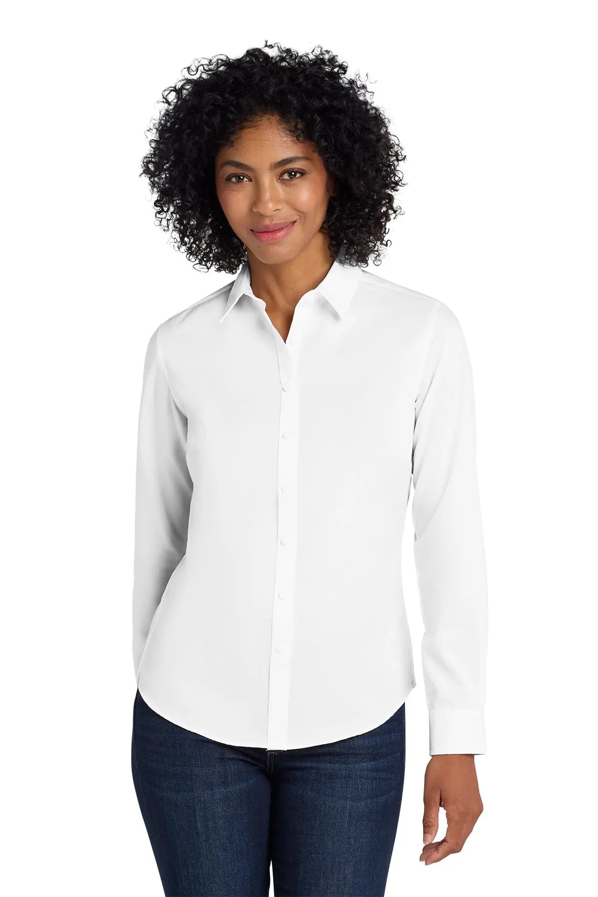 Port Authority® Women's SuperPro™ Twill Shirt #L663