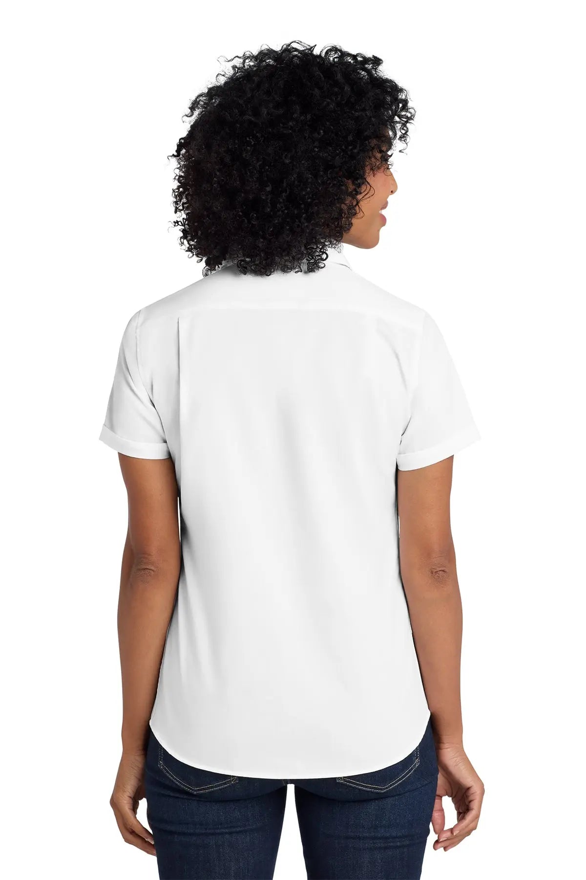 Port Authority® Women's Short Sleeve SuperPro™ Twill Shirt #L664