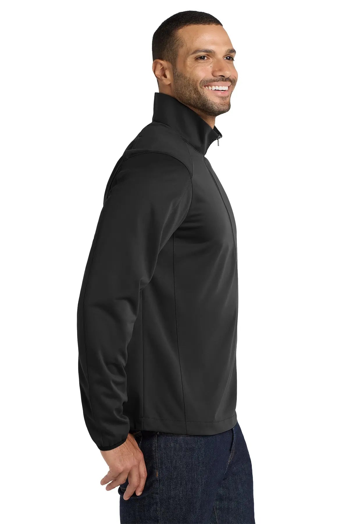 Port Authority® Active 1/2-Zip Soft Shell Jacket #J716 Game Over Merch