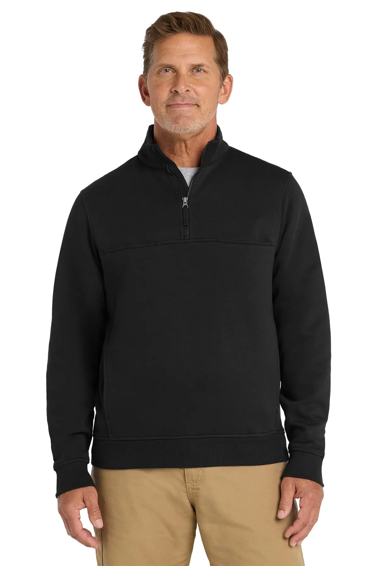 CornerStone® 1/2-Zip Job Shirt #CS626 Game Over Merch