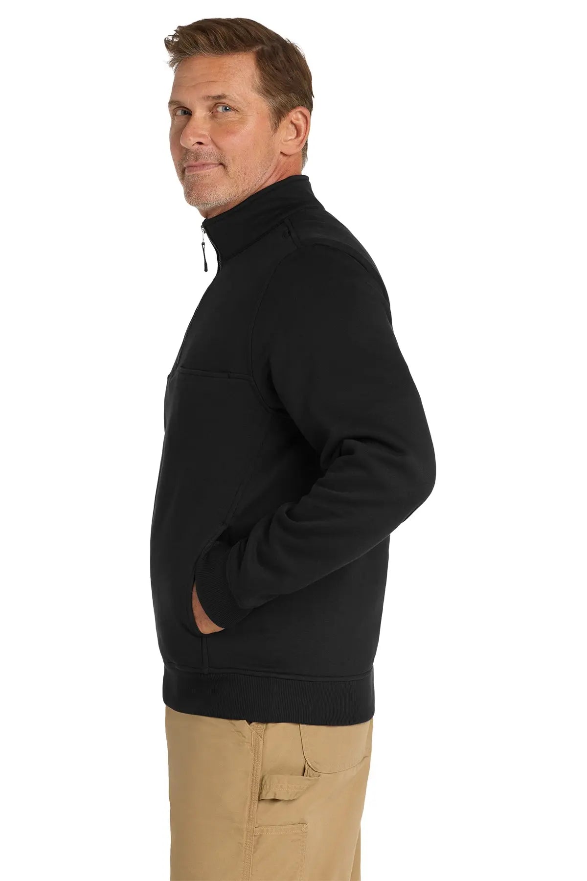 CornerStone® 1/2-Zip Job Shirt #CS626 Game Over Merch