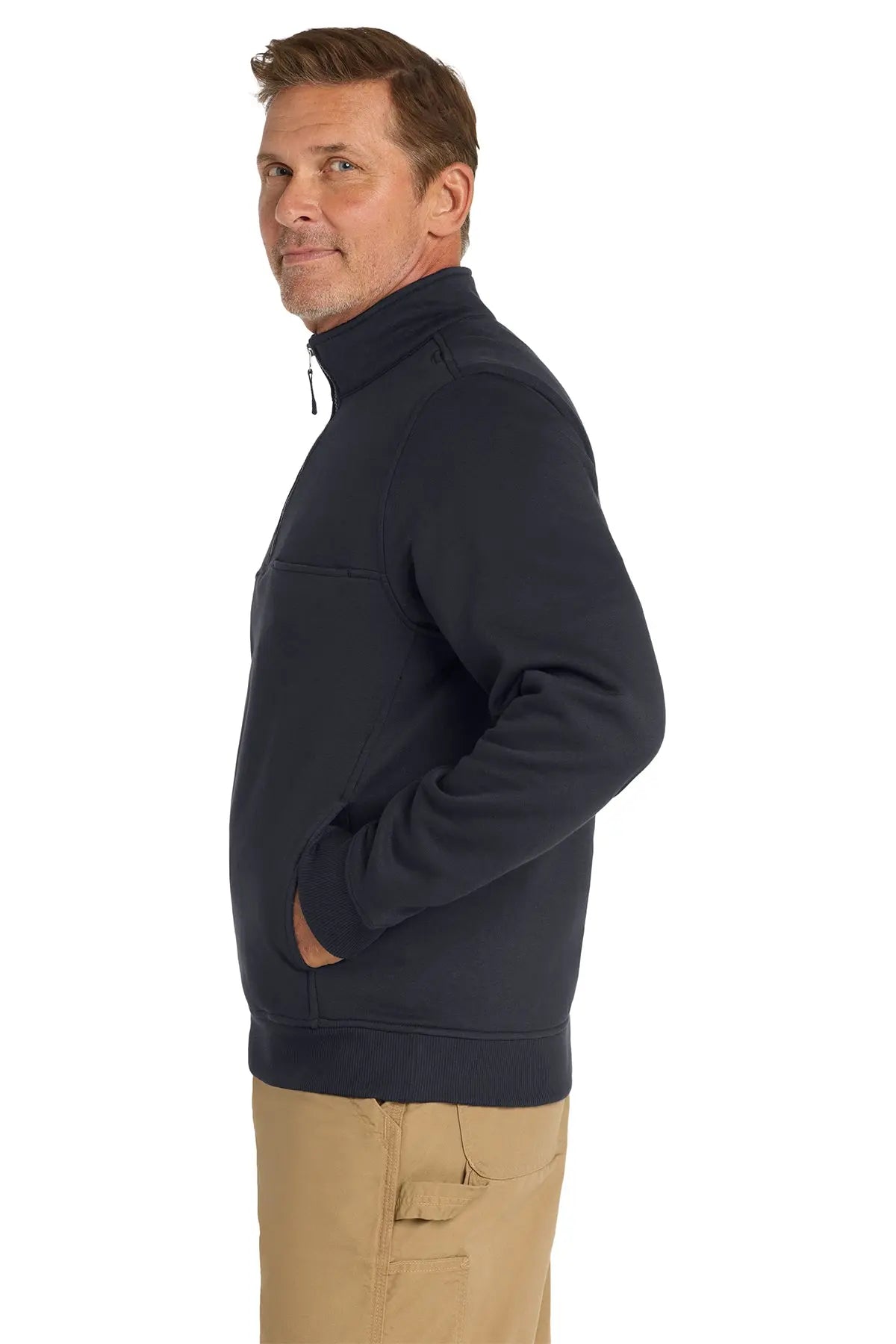 CornerStone® 1/2-Zip Job Shirt #CS626 Game Over Merch