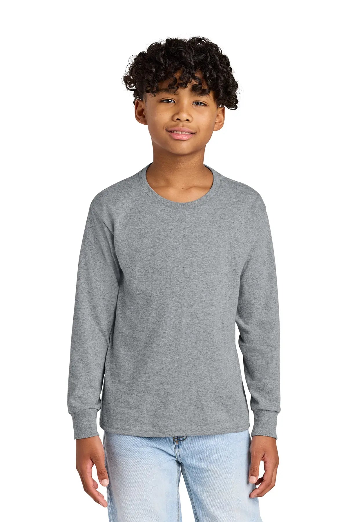 Jerzees® Youth Dri-Power® 50/50 Cotton/Poly Long Sleeve T-Shirt #29BL
