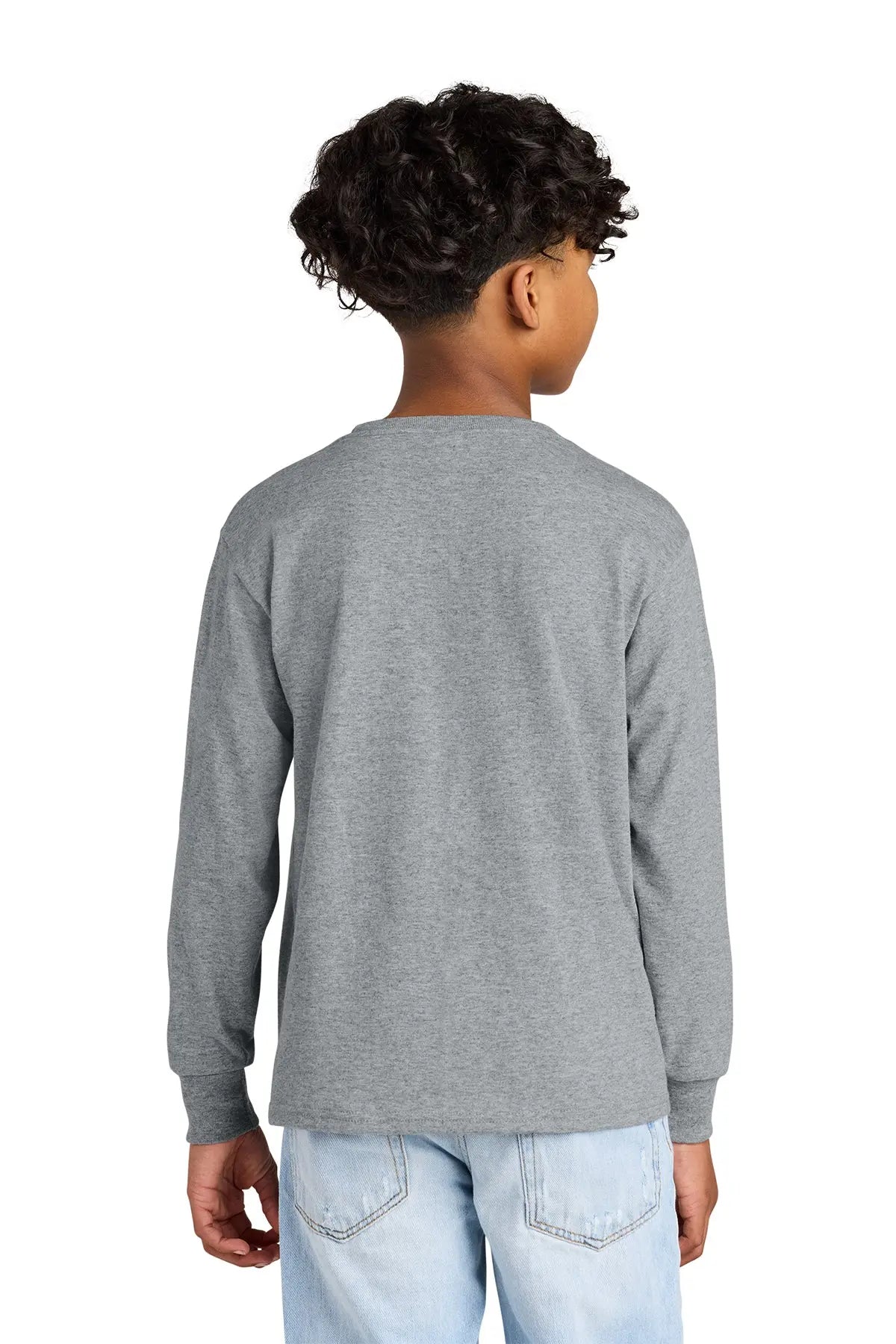 Jerzees® Youth Dri-Power® 50/50 Cotton/Poly Long Sleeve T-Shirt #29BL
