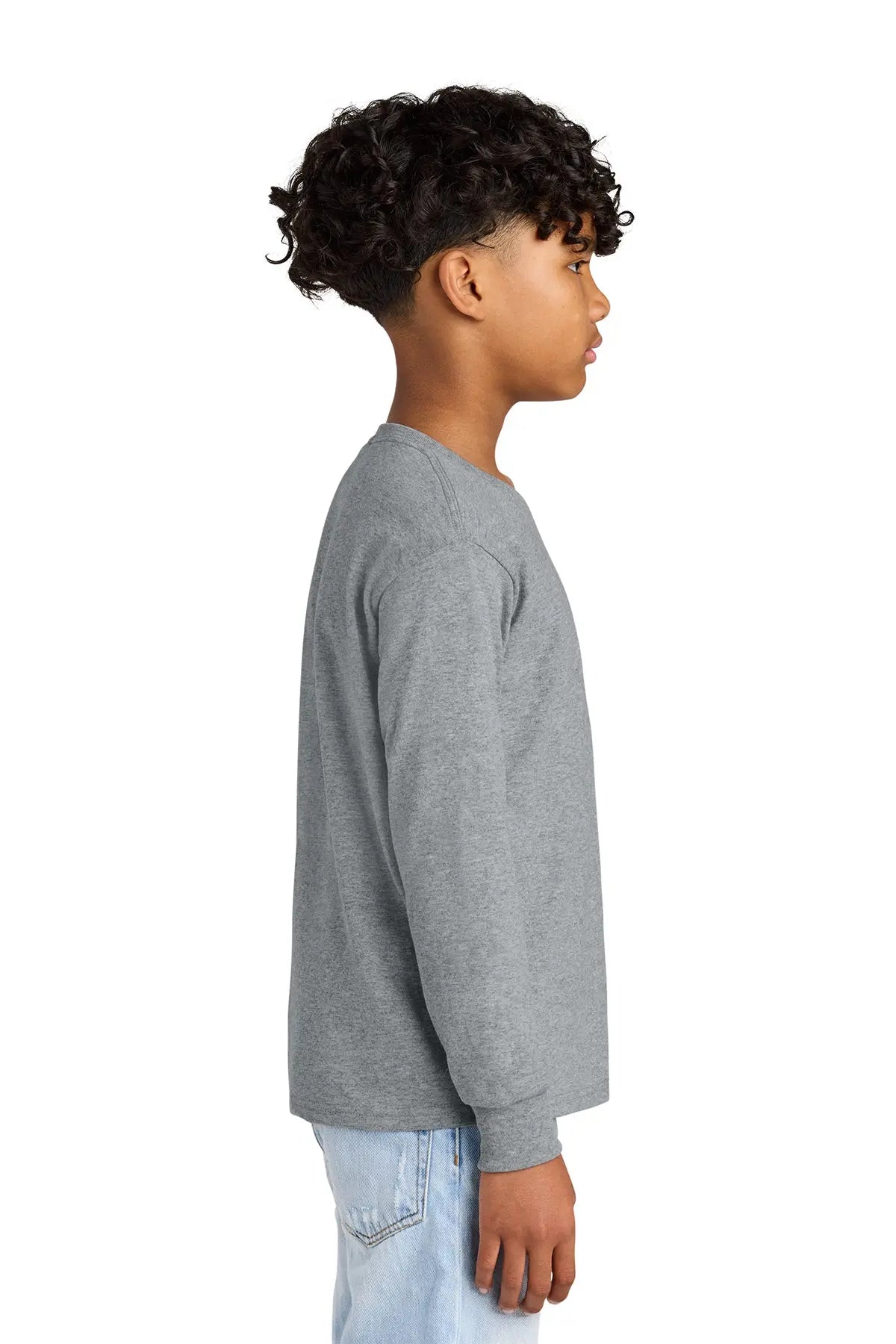 Jerzees® Youth Dri-Power® 50/50 Cotton/Poly Long Sleeve T-Shirt #29BL