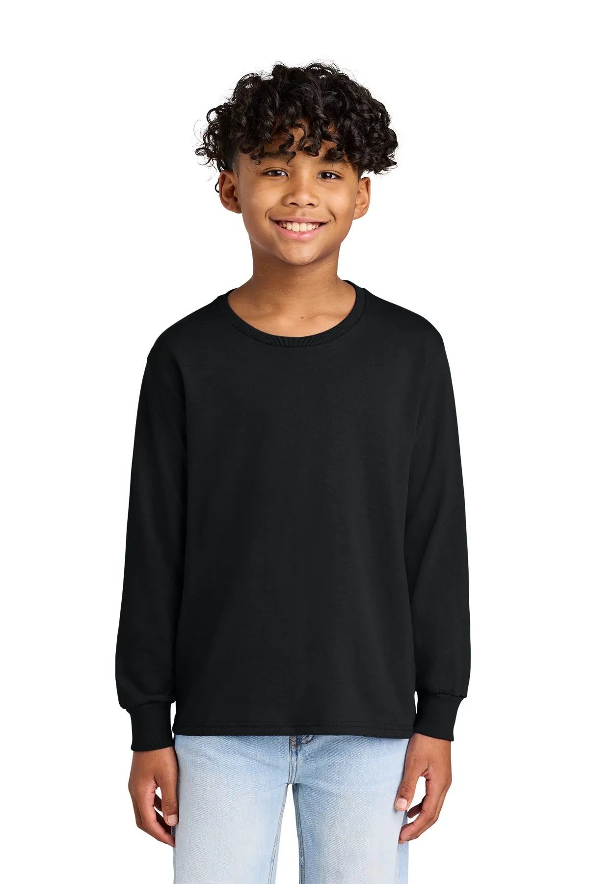 Jerzees® Youth Dri-Power® 50/50 Cotton/Poly Long Sleeve T-Shirt #29BL