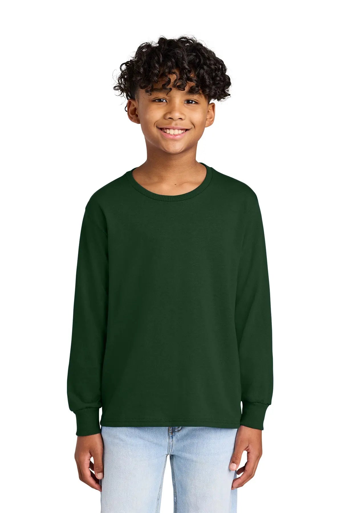 Jerzees® Youth Dri-Power® 50/50 Cotton/Poly Long Sleeve T-Shirt #29BL