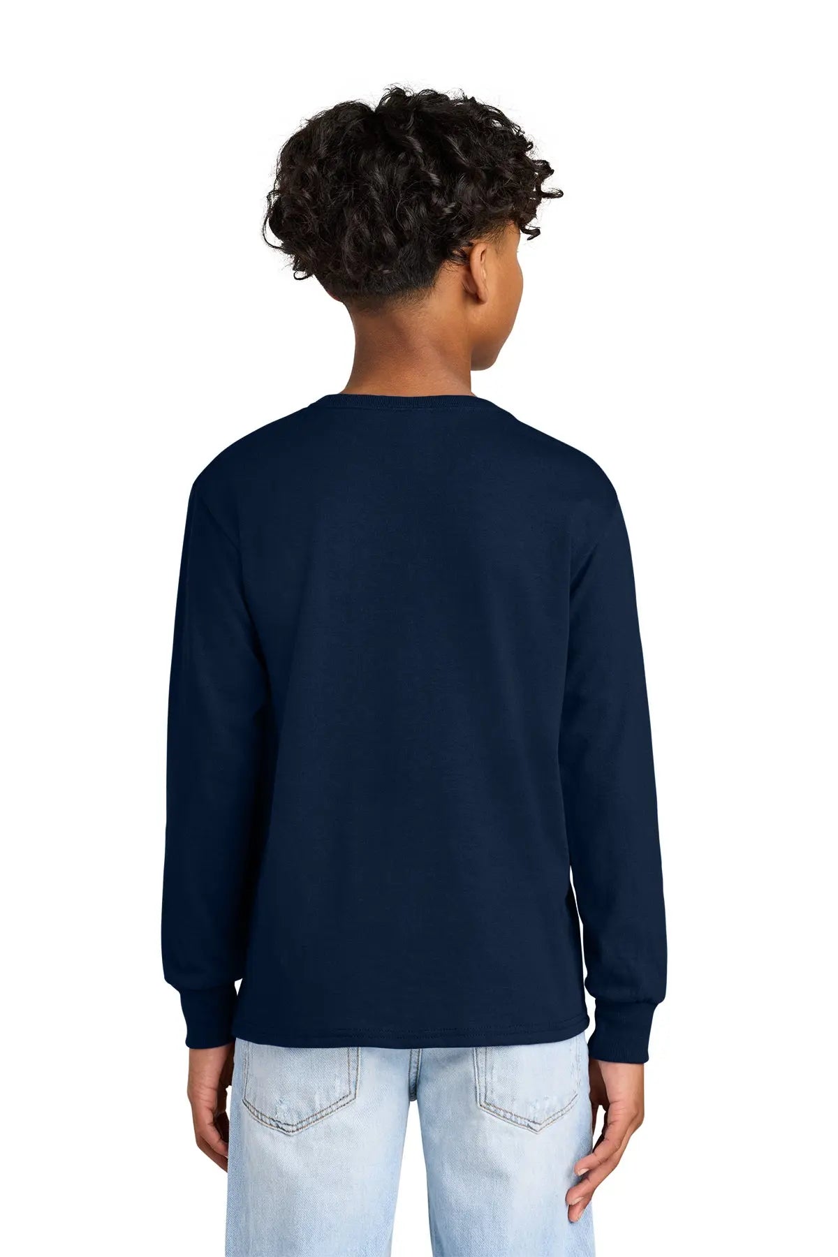 Jerzees® Youth Dri-Power® 50/50 Cotton/Poly Long Sleeve T-Shirt #29BL