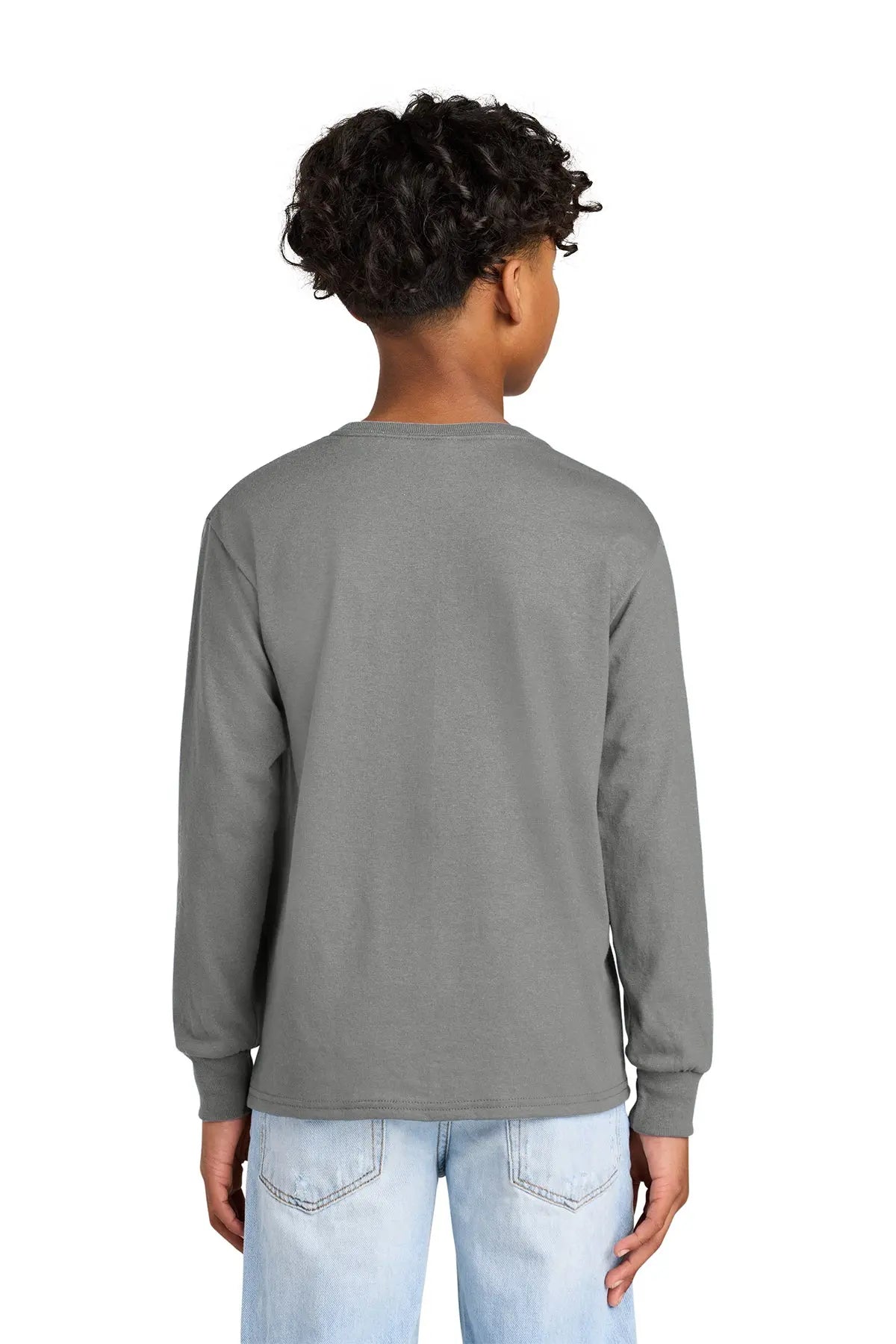 Jerzees® Youth Dri-Power® 50/50 Cotton/Poly Long Sleeve T-Shirt #29BL
