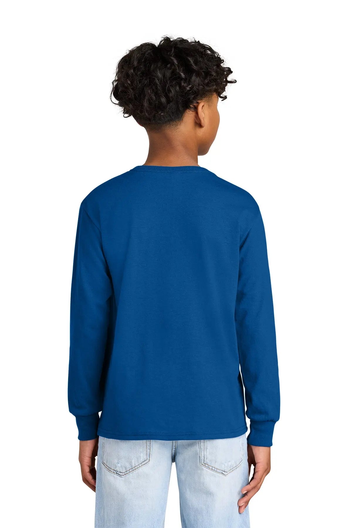 Jerzees® Youth Dri-Power® 50/50 Cotton/Poly Long Sleeve T-Shirt #29BL