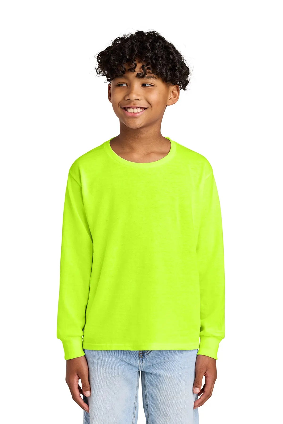 Jerzees® Youth Dri-Power® 50/50 Cotton/Poly Long Sleeve T-Shirt #29BL