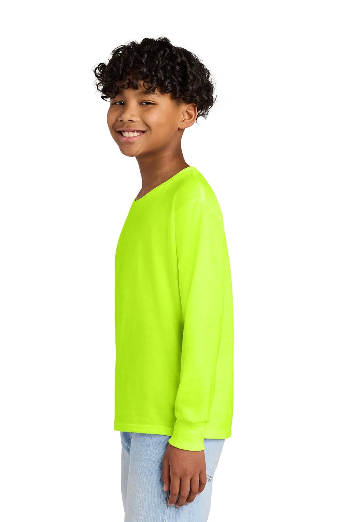 Jerzees® Youth Dri-Power® 50/50 Cotton/Poly Long Sleeve T-Shirt #29BL