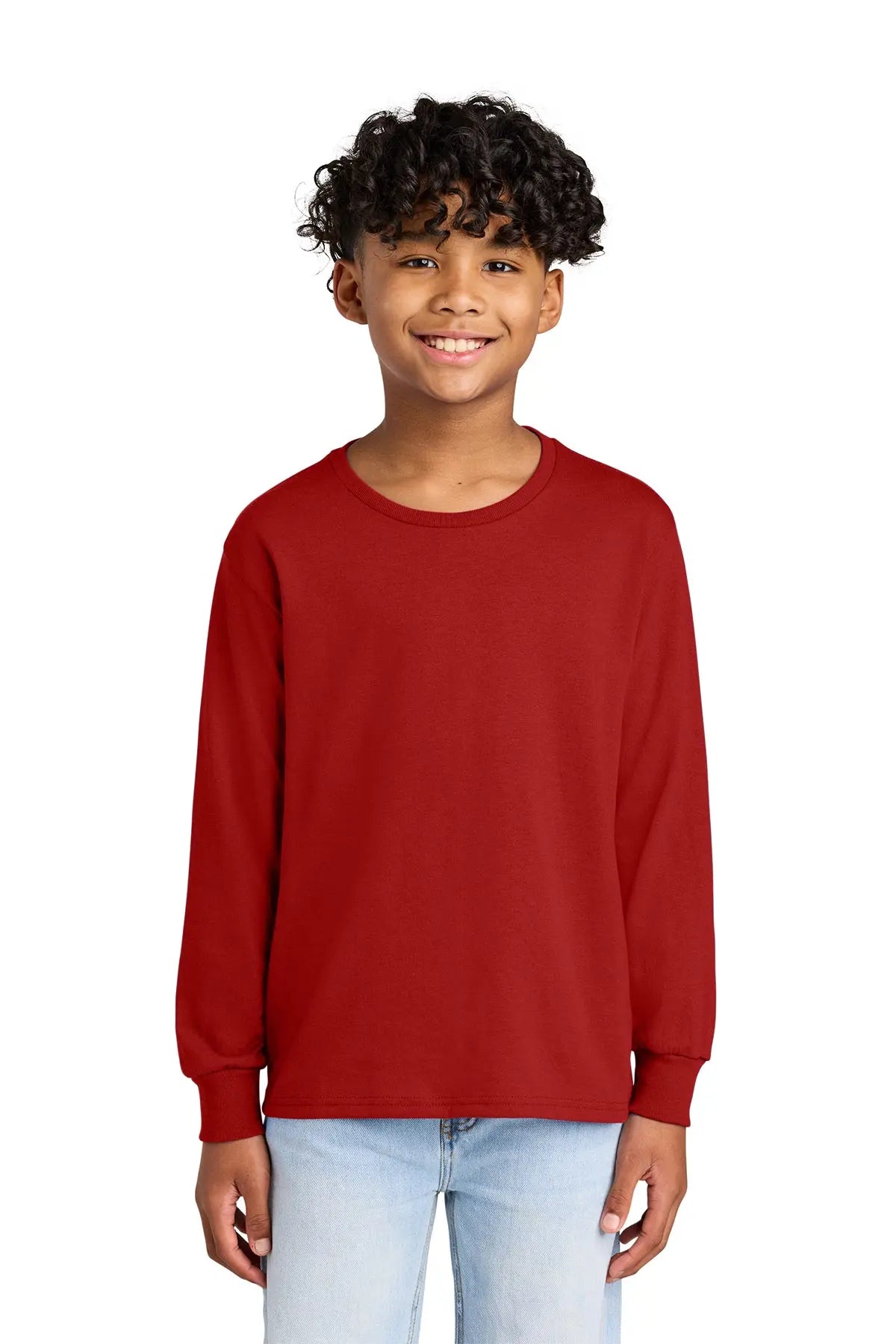 Jerzees® Youth Dri-Power® 50/50 Cotton/Poly Long Sleeve T-Shirt #29BL