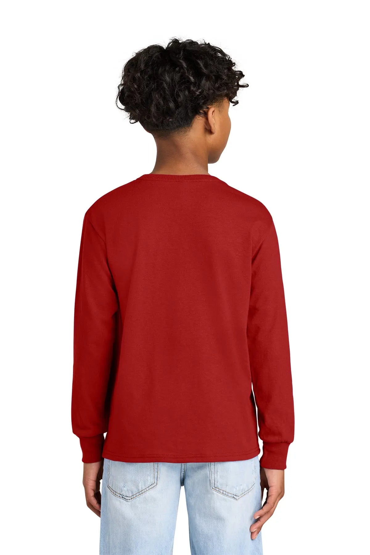 Jerzees® Youth Dri-Power® 50/50 Cotton/Poly Long Sleeve T-Shirt #29BL