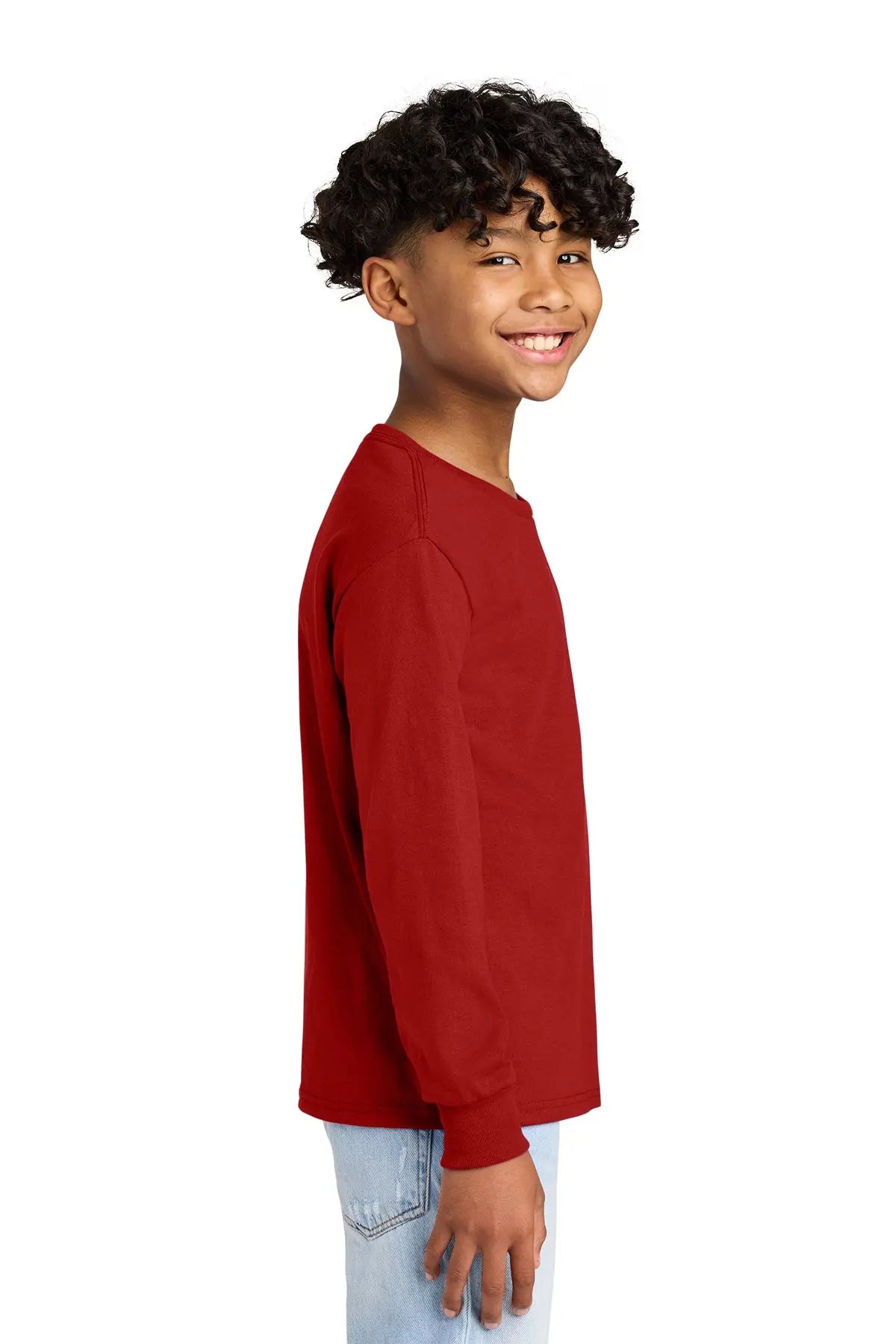 Jerzees® Youth Dri-Power® 50/50 Cotton/Poly Long Sleeve T-Shirt #29BL