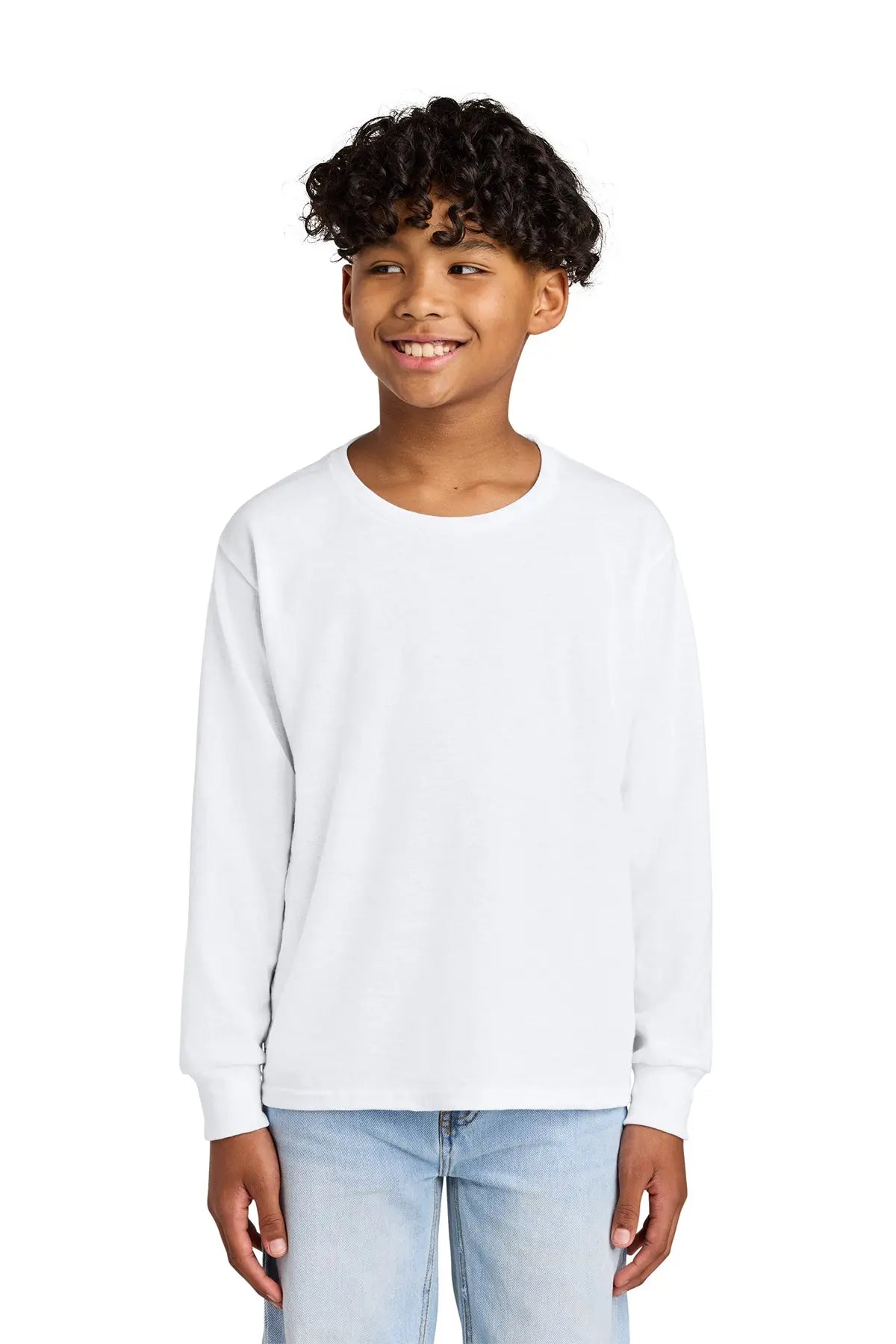 Jerzees® Youth Dri-Power® 50/50 Cotton/Poly Long Sleeve T-Shirt #29BL
