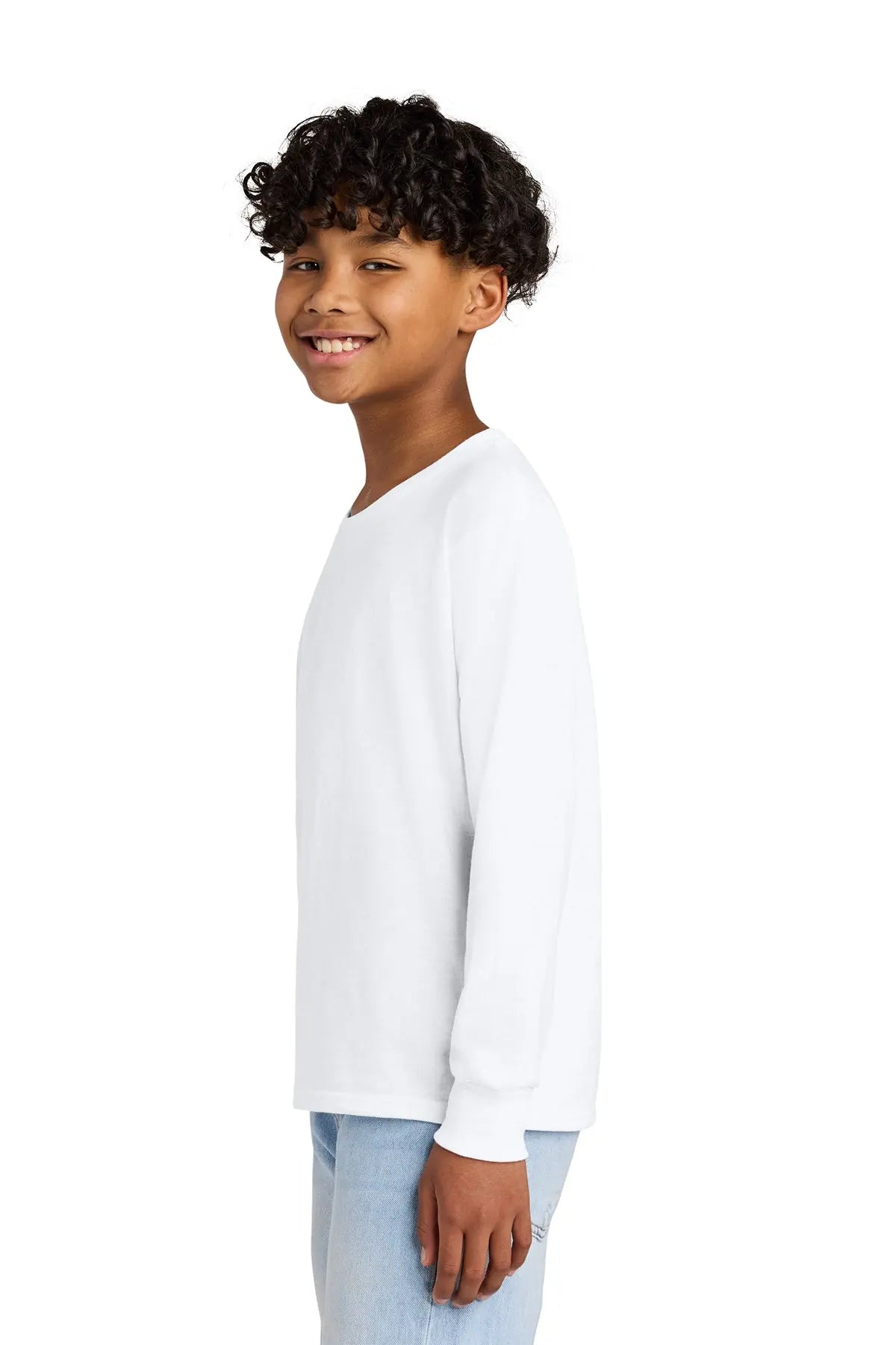 Jerzees® Youth Dri-Power® 50/50 Cotton/Poly Long Sleeve T-Shirt #29BL