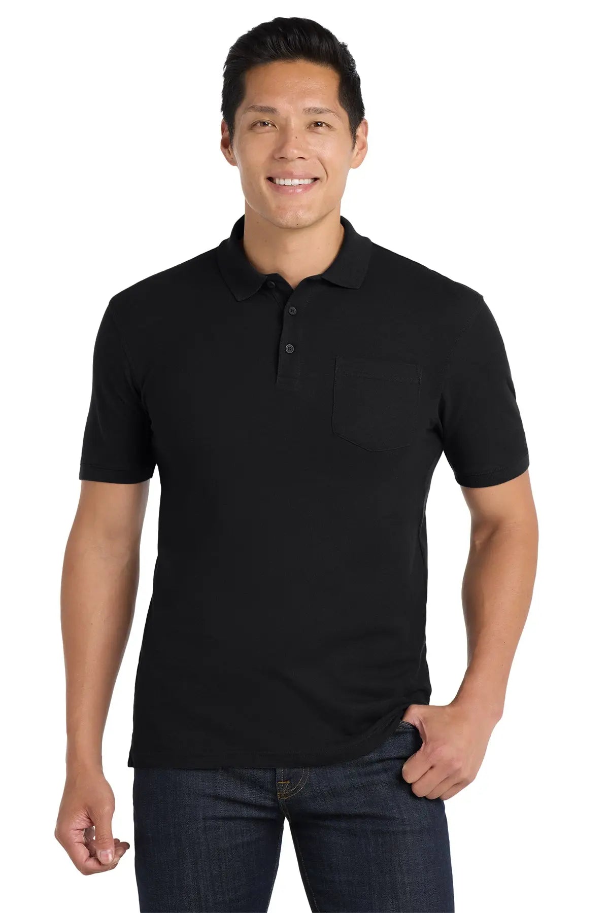 Port Authority® Core Classic Pique Pocket Polo #K100PGame Over Merch