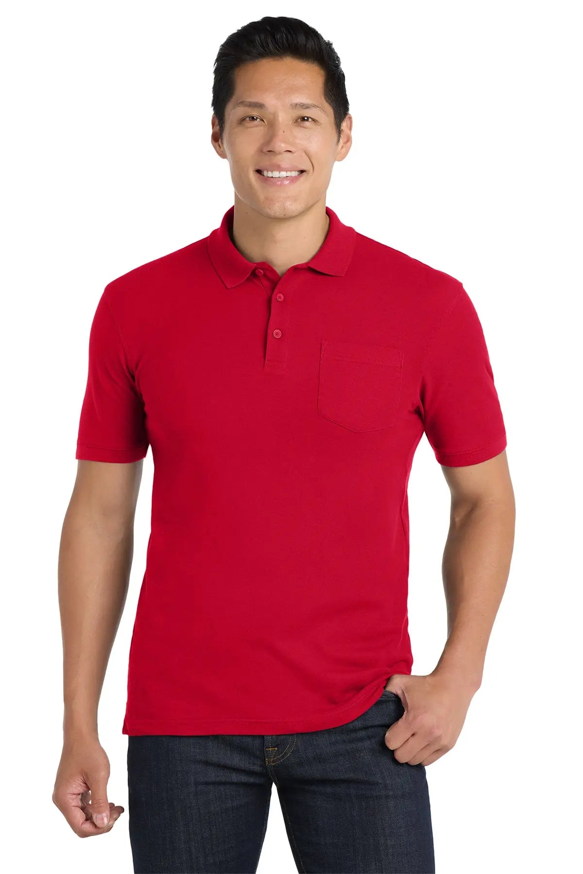 Port Authority® Core Classic Pique Pocket Polo #K100PGame Over Merch