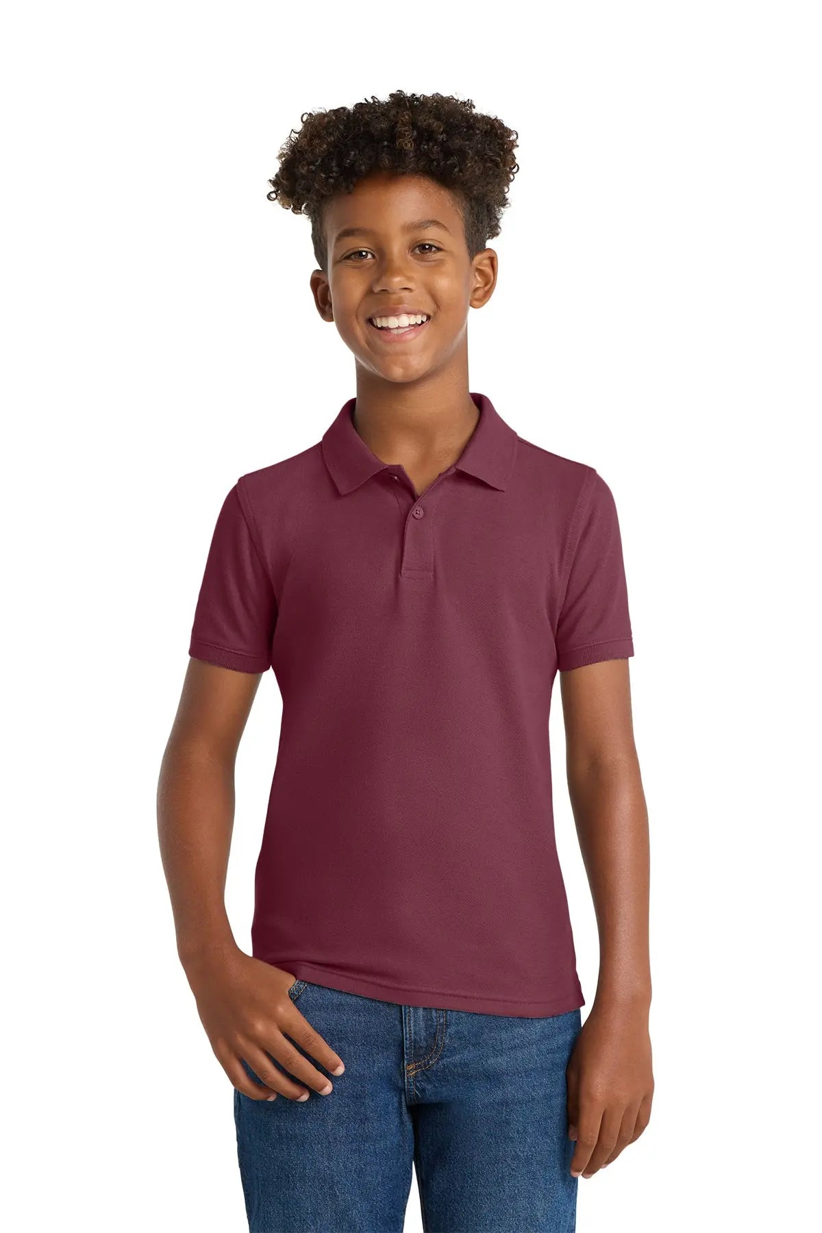 Port Authority® Youth Core Classic Pique Polo #Y100Game Over Merch