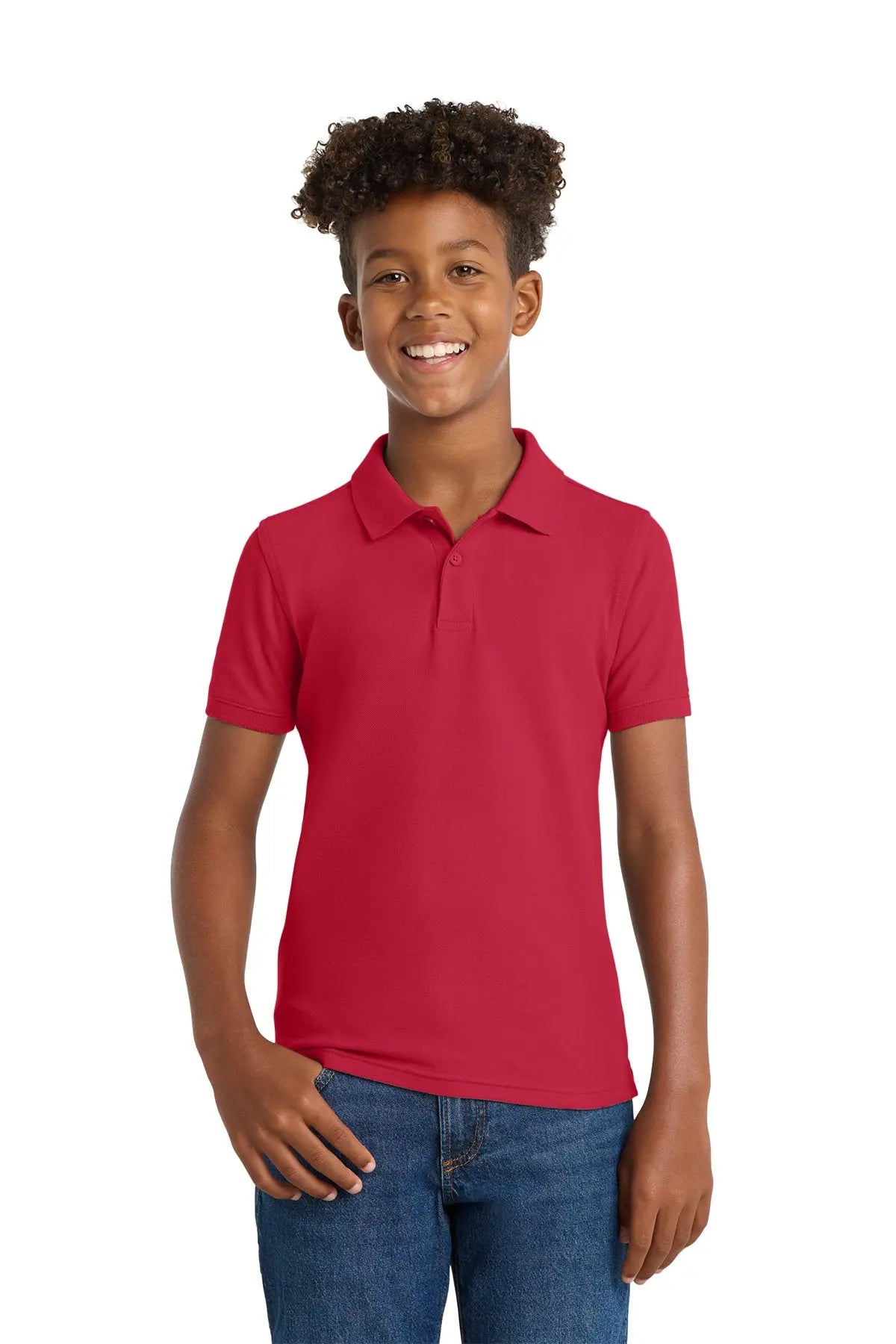 Port Authority® Youth Core Classic Pique Polo #Y100Game Over Merch