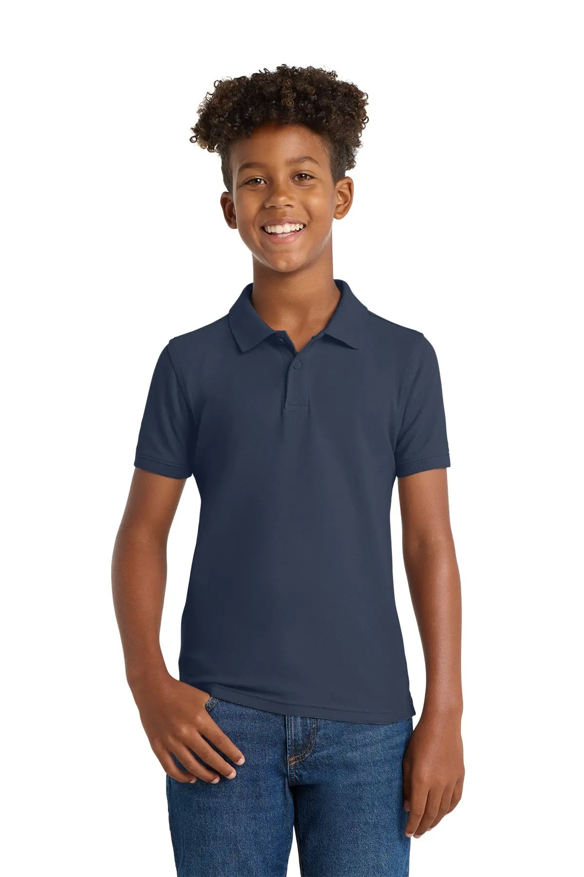 Port Authority® Youth Core Classic Pique Polo #Y100Game Over Merch