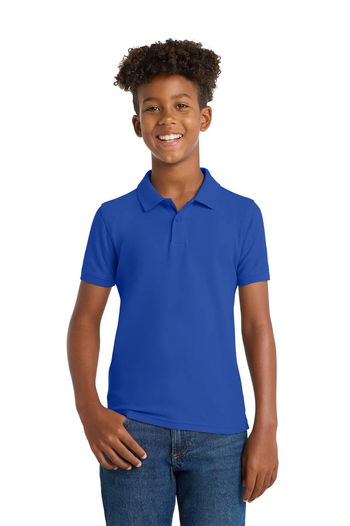 Port Authority® Youth Core Classic Pique Polo #Y100Game Over Merch