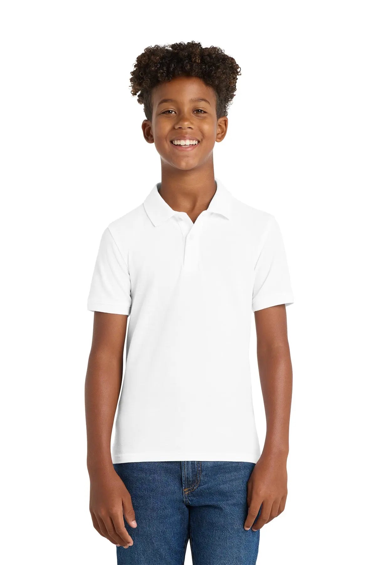 Port Authority® Youth Core Classic Pique Polo #Y100Game Over Merch