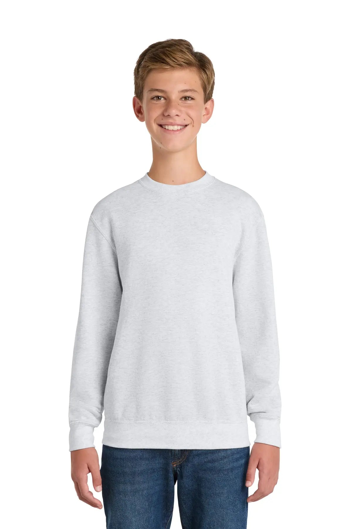 Port & Co™ Youth Core Fleece Crewneck Sweatshirt #PC78Y