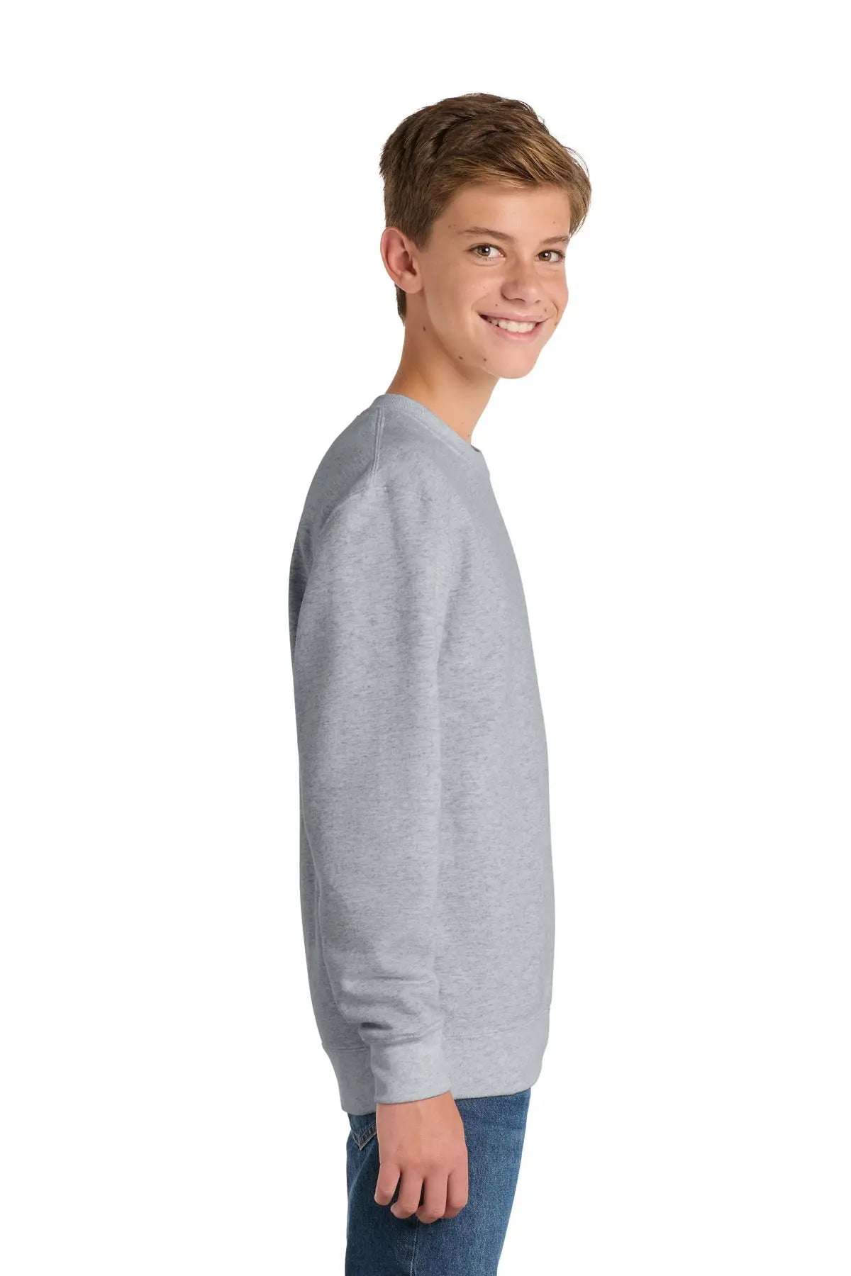 Port & Co™ Youth Core Fleece Crewneck Sweatshirt #PC78Y
